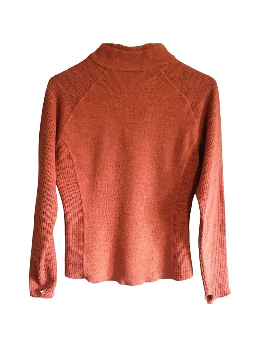 Mountain Hardwear Womens L Wool Blend Orange Sweater For Hiking & Outdoor Activi - Picture 3 of 12